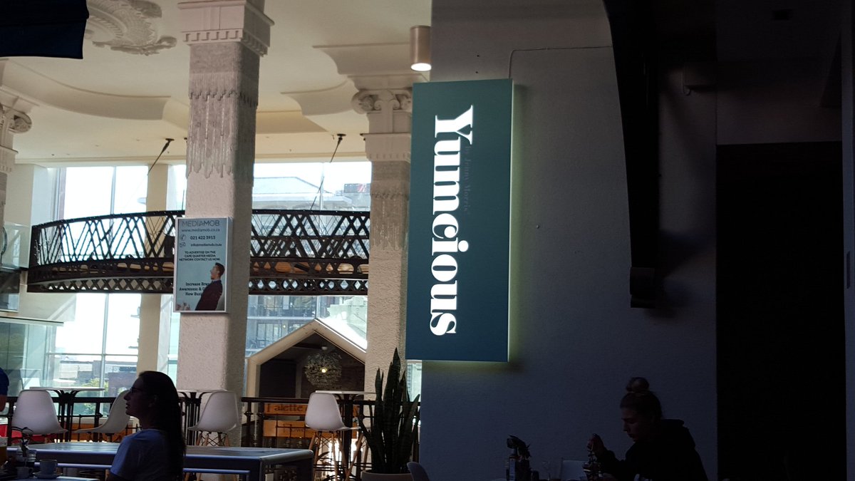 Just landed <a href="/YumciousCafe/">Yumcious</a> for our first meeting of the day. Missing our fav <a href="/JennyMorrisChef/">Jenny Morris®</a>