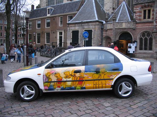 henkveen's tweet photo. Deze STOERE #ART #AUTO is TE KOOP
voor €500,- 
hij is net goed gekeurd en wel !!
WIE #KOOPT ?
#AJAX 
https://t.co/9o604wO9h6 @AjaxFanzoneNL https://t.co/QlQ0PsiNtB