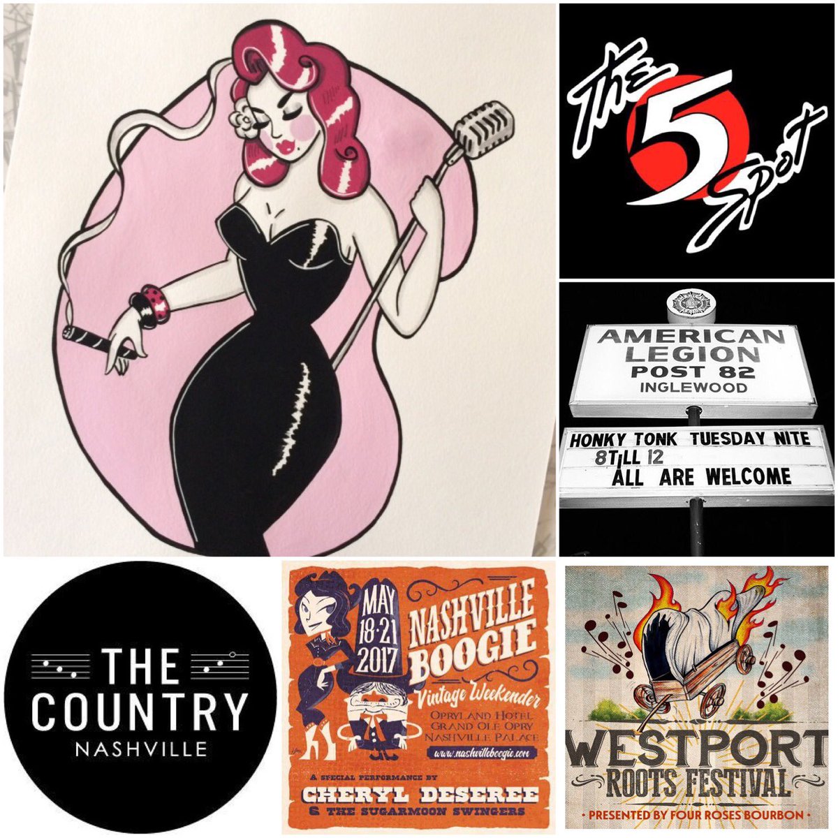 SugarMoonSwing's tweet photo. Lots of chances to see us in the coming months before we shift our focus to the #studio. Come get some @ameripolitan music! #cheryldeseree https://t.co/a2pOMtb53K