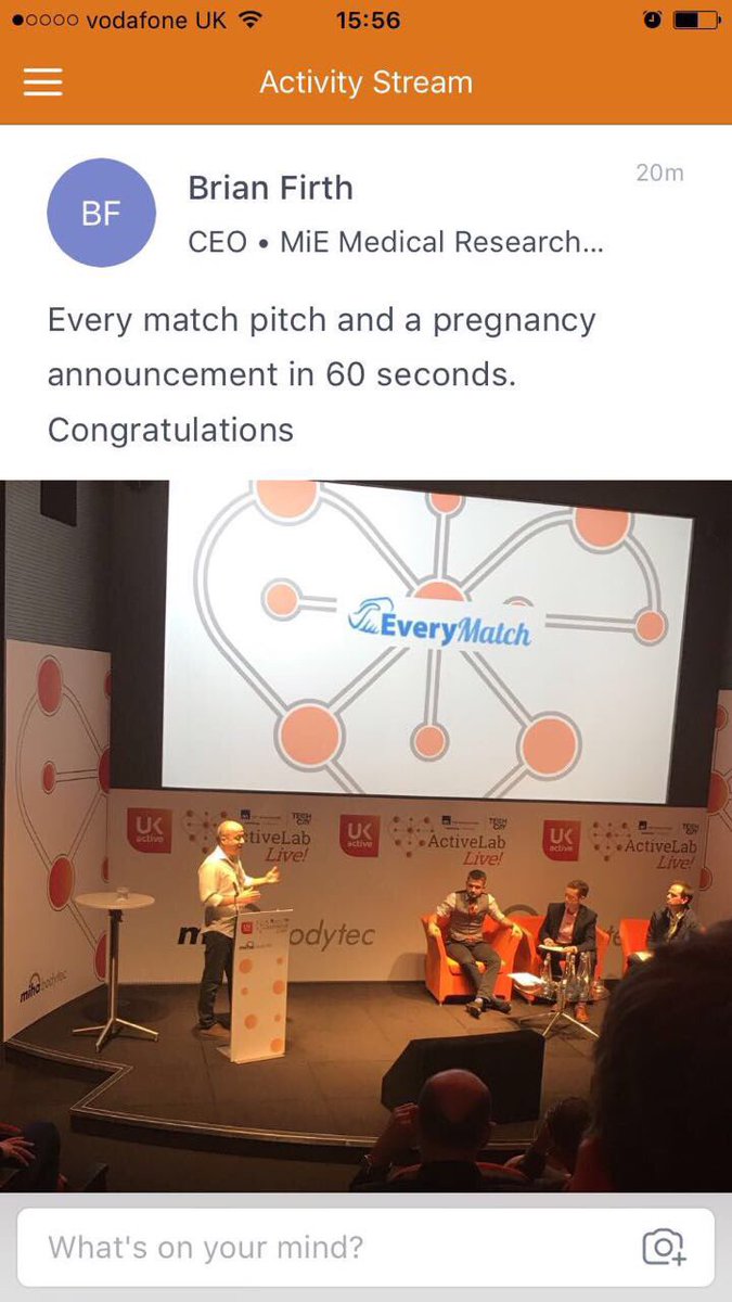 EveryMatch's tweet photo. It was such an honor presenting at #ActiveLab and finding out that Shahar our amazing U.K. Manager is going to be a dad while presenting :) https://t.co/ZPAflMwb4P