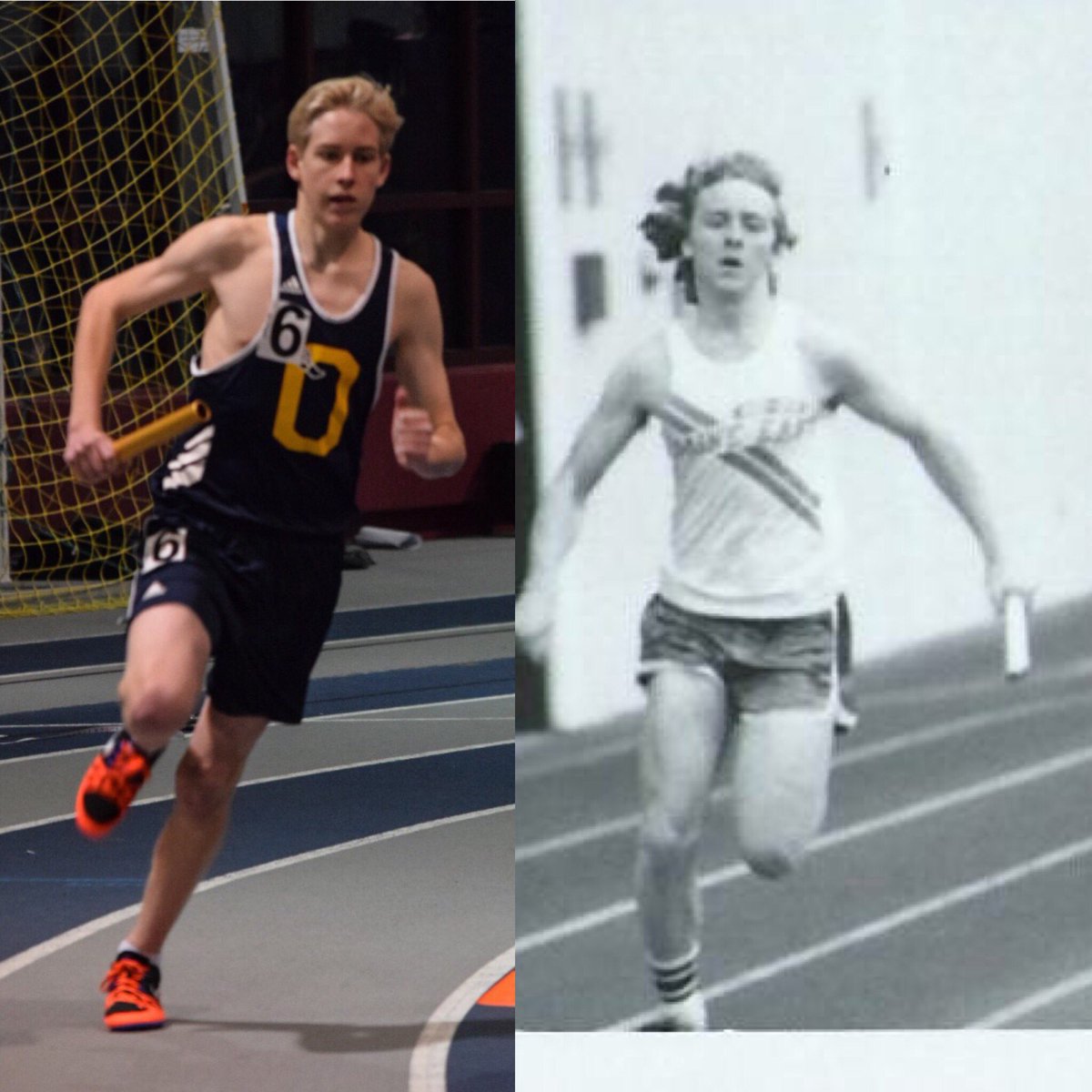 samfox137's tweet image. Like father like son...his form sure looks better!