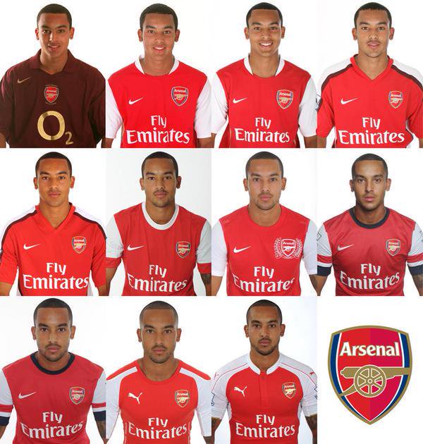 Happy birthday to Theo Walcott. The Arsenal forward turns 28 today.

He hasn\t changed a bit. 