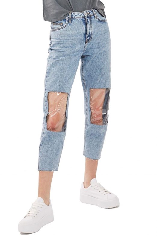 ripped off jeans