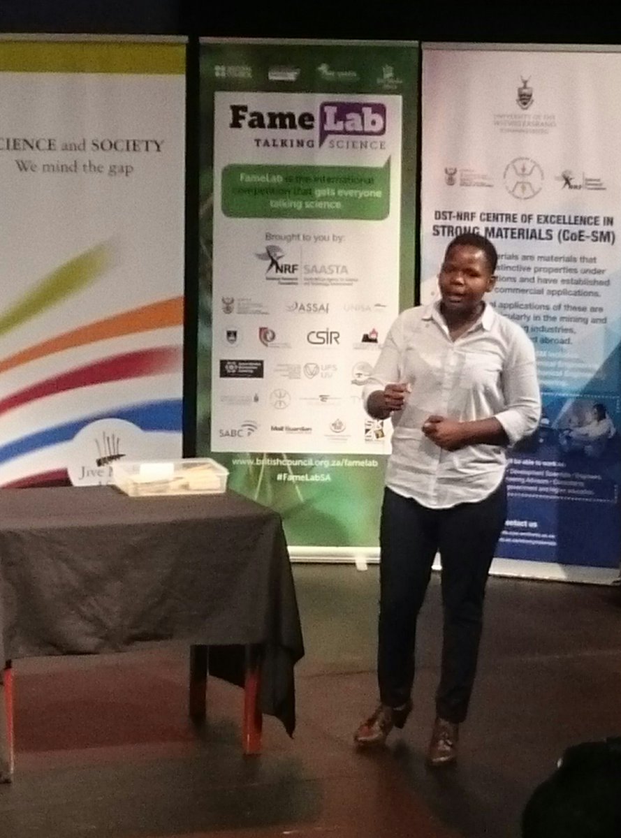 CoEMaSS's tweet image. Reinforcing composite material fibres to aid space travel. #StrongMaterials #FameLabSA #JiveMediaAfrica #SciComm @CoEMaSS @WitsUniversity