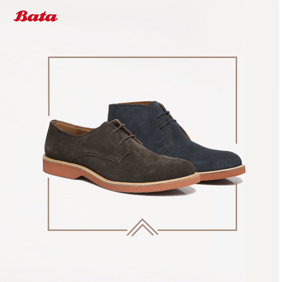 BATA_India's tweet photo. Blend formal & casual in one look with Bata #Buckline shoes, now available at a #BataStore near u. #SwayedBySuede https://t.co/utVQLjAyfC https://t.co/Scwp3LqGjA
