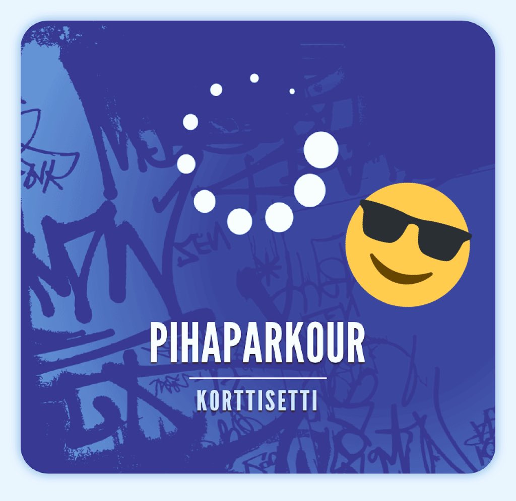 ILiikkumaan's tweet photo. Valtakunnallisena #varhaiskasvatus'päivänä lapsia varmasti ilahduttaisi aurinkoinen pihaparkour! Lataa omasi: https://t.co/fNJ729vzpb https://t.co/RrXo6o5lbn