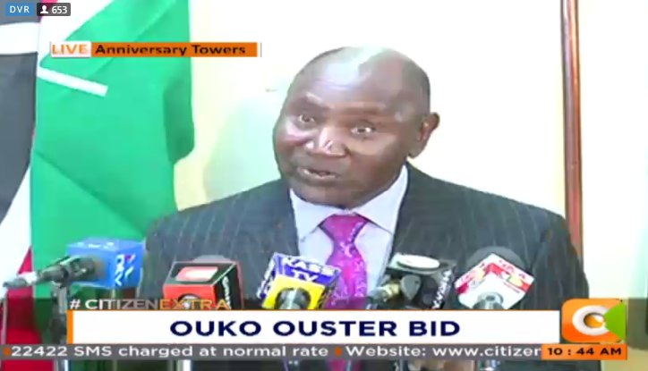 It is my position that I have submitted financial audit reports to Parliament according to the law ~ Auditor General Ouko.

#OukoSpeaks