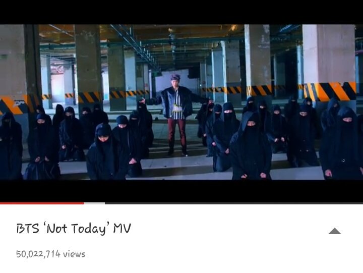 BTS_ARMY's tweet photo. #BTS 'Not Today' MV has reached over 50Million views!!! Keep on streaming !! https://t.co/B5sFz1cHI2 #방탄소년단 @BTS_twt @bts_bighit @BigHitEnt https://t.co/5wxrZ9DCci