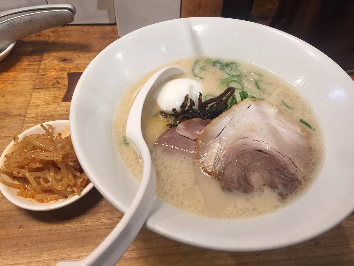 明大前駅近くのラーメン屋『一風堂』の「白丸元味」の画像