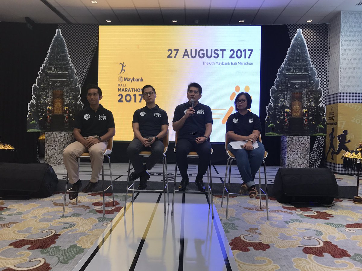 Q&amp;A session w/ Team Maybank @BaliMarathon 2017. Registration opens 9 April 2017 for Maybank cc holders, 16 April 2017 for public #MBM2017