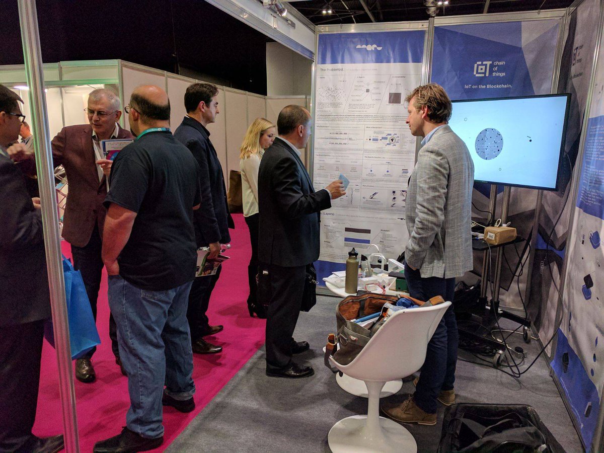 TheKeychainNet's tweet image. Great turn out for @chainothings @drlombardo  @Smart_IoT