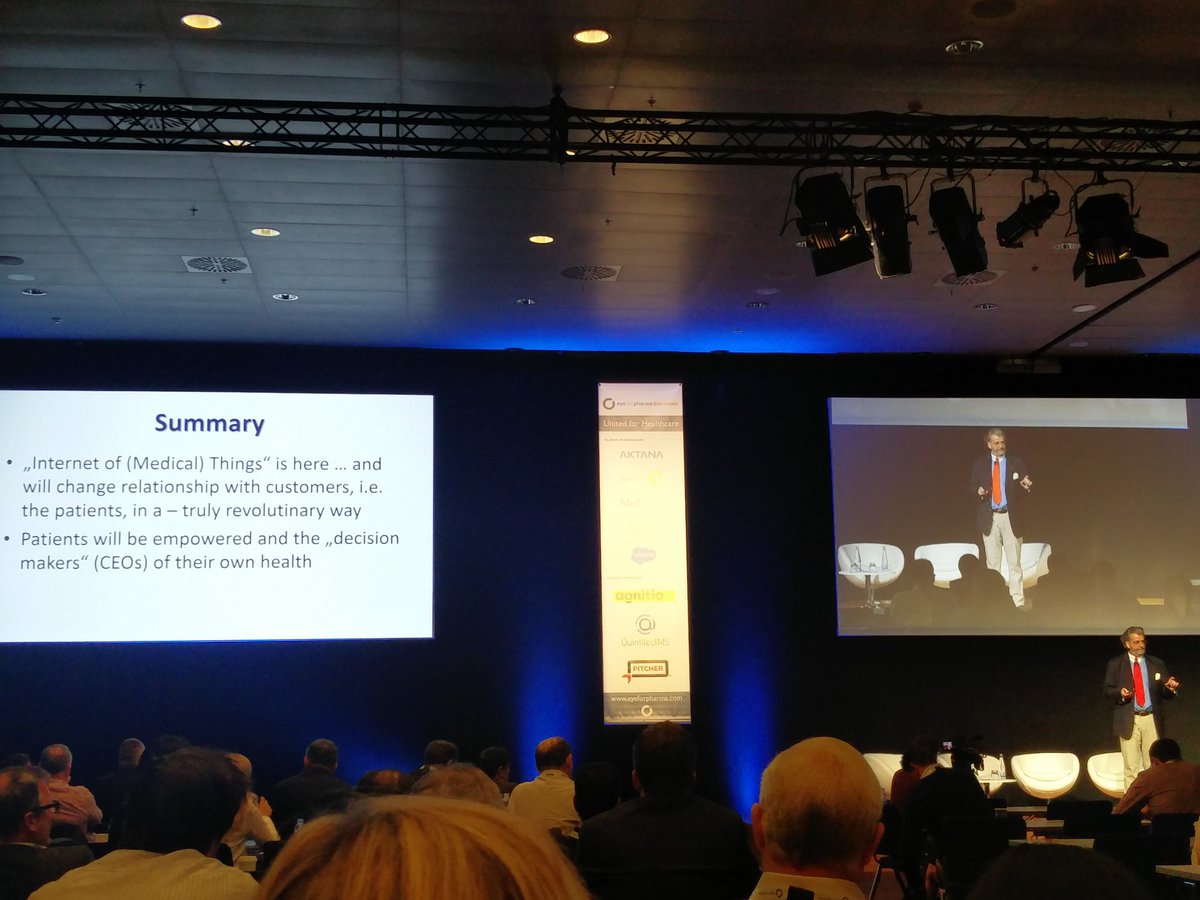 rgrossier's tweet photo. "Patients will be/are CEOs of their health" #unitepharma #efpbarca https://t.co/lXPRSThHov