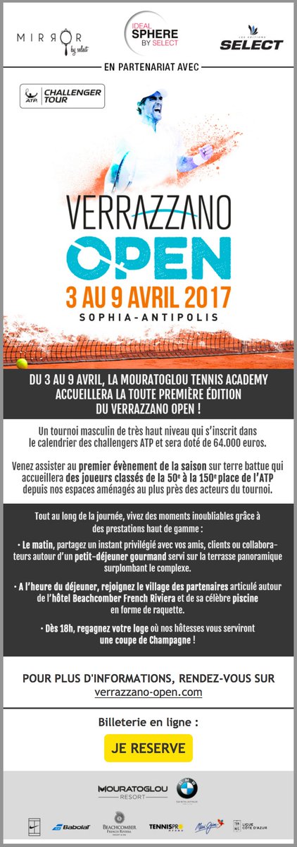 Editions_Select's tweet image. verrazzano-open.com/Pages/Billette…
@MouratoglouAcad #VerrazzanoOpen #Mouratoglou #Avril #BeYourself #BeSelect
