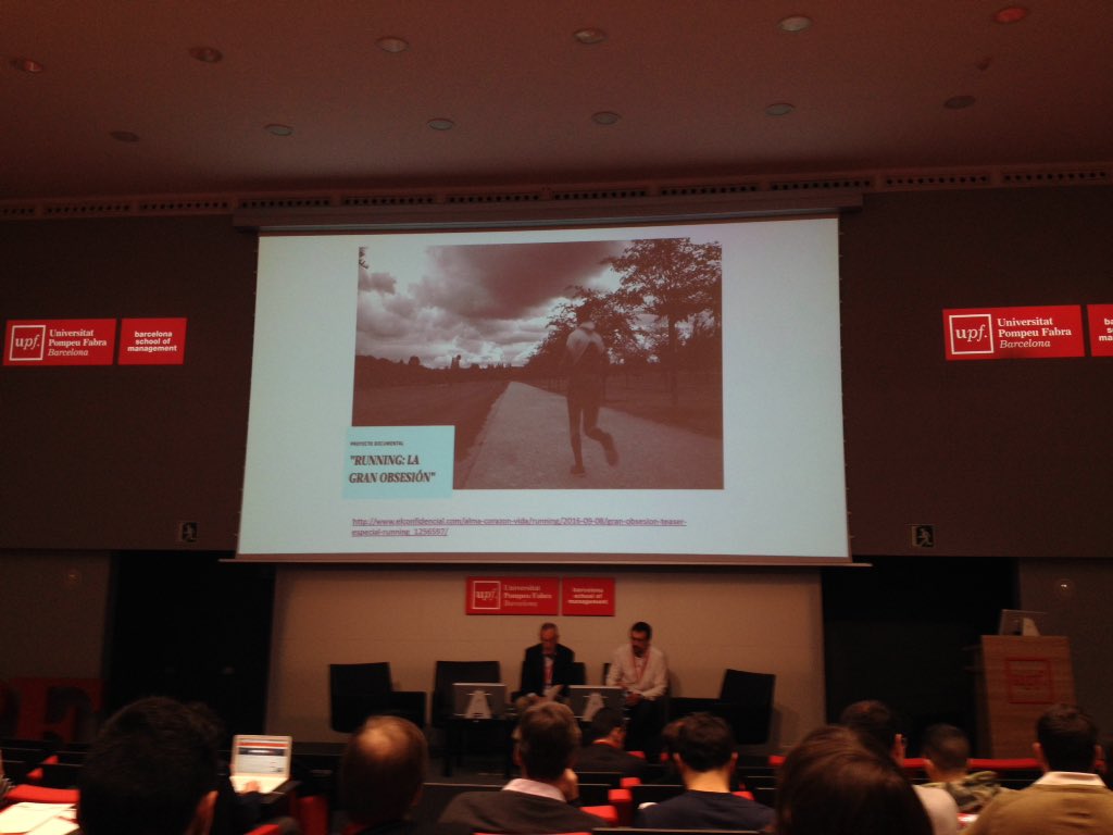 Documental de <a href="/adrianomoranc/">Adriano Morán</a> "running la gran obsesión". Altamente recomendable. #jornadMGEE <a href="/Jornada_MGEE/">Jornada MGEE</a>