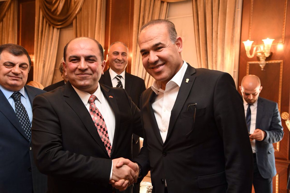 TsiadTr's tweet photo. Türkiye Irak Sanayici ve İşadamları Derneği (TISİAD) Başkanı Nevaf Kılıç, Büyükşehir Belediye Başkanı Hüseyin Sözlü’yü ziyaret etti. https://t.co/cXWpjjUDUP