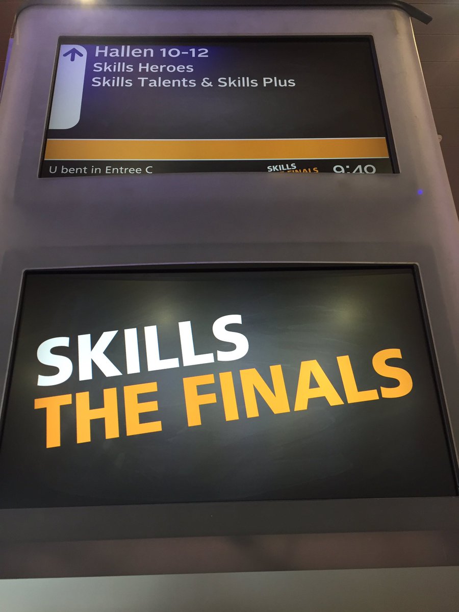 Everything is ready for the Paraskills competition Skills Plus in Amsterdam! Thanks to <a href="/eli_brigu/">Elisabetta Briguglio</a> project manager <a href="/EUErasmusPlus/">Erasmus+</a>