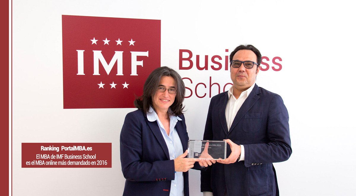 ¡Qué orgullo! Nos acaban de otorgar en mano el reconocimiento del #MBA + demandado en 2016 en el ranking <a href="/PortalMBA/">PortalMBA</a> bit.ly/2cc7VnQ