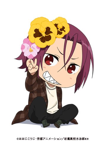 Free シリーズバースデー企画 ミニキャラの凛は カメラ目線でかっこよくきめてみました バースデー企画15 の ミニキャラたちは 同じポーズの中にもしっかり個性を感じられるようにこだわっています T Co Vfxt3fbfxi Twitter