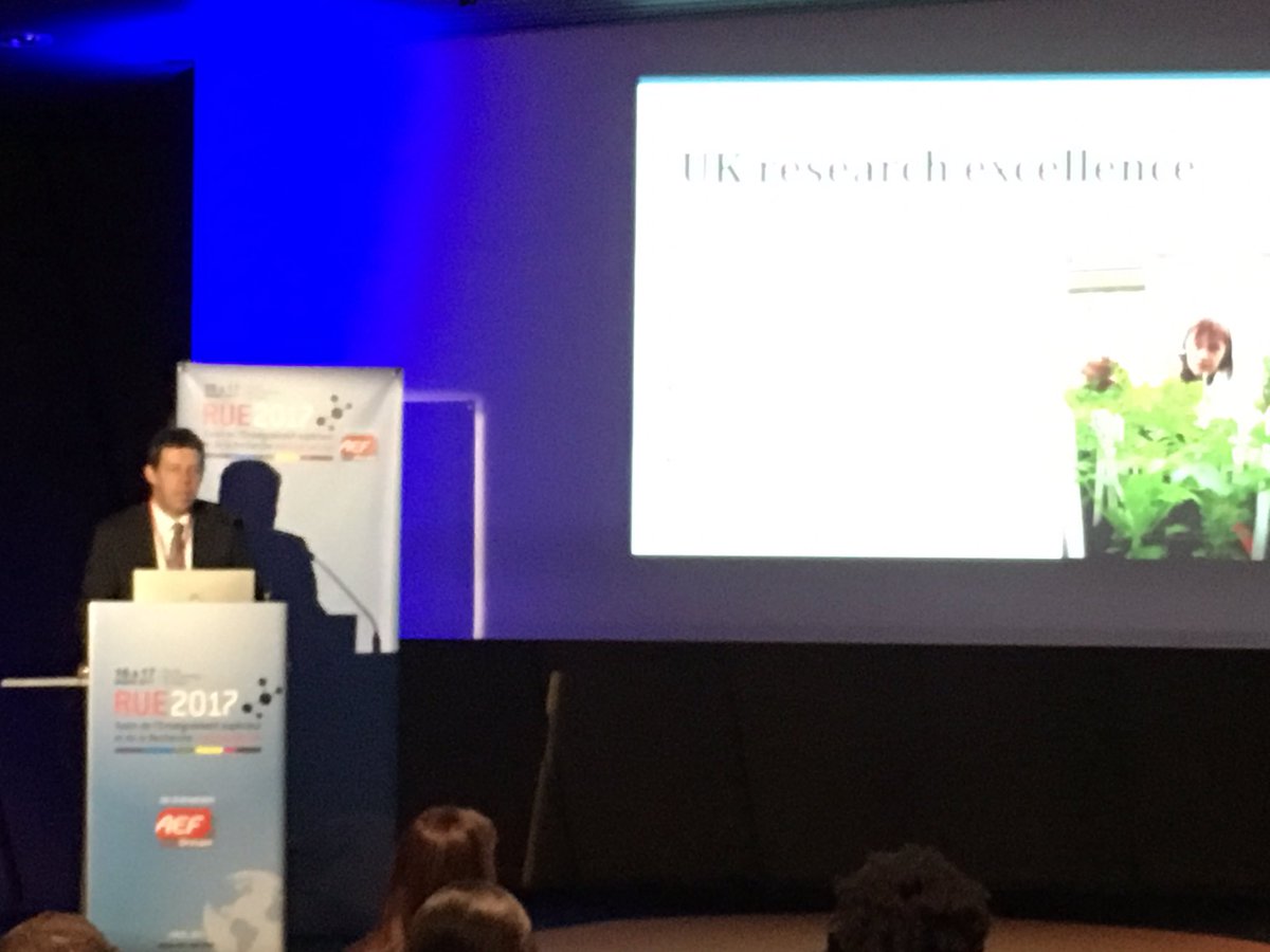 Conf 'Comment attirer et fidéliser des talents étrangers, faire revenir les expats?' avec Koen Lamberts @yorkuniversity @RUE_2017