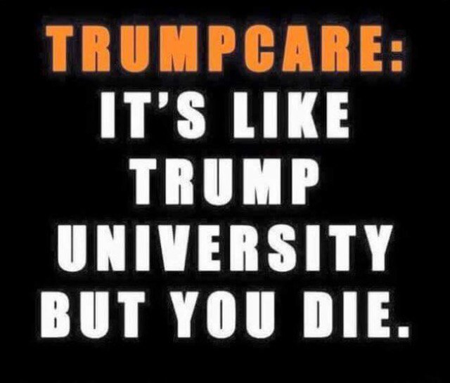 #Trumpcare #TrumpDontCare #resist #nohealthnowealth #health #health4all #healthcare4all #health is not a #business