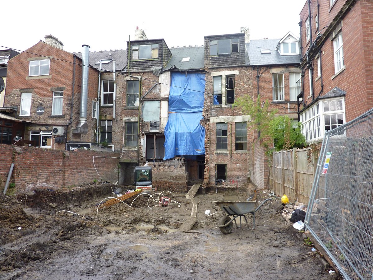 Progress of a upcoming living #accommodation on Osborne Road  #nefollowers
