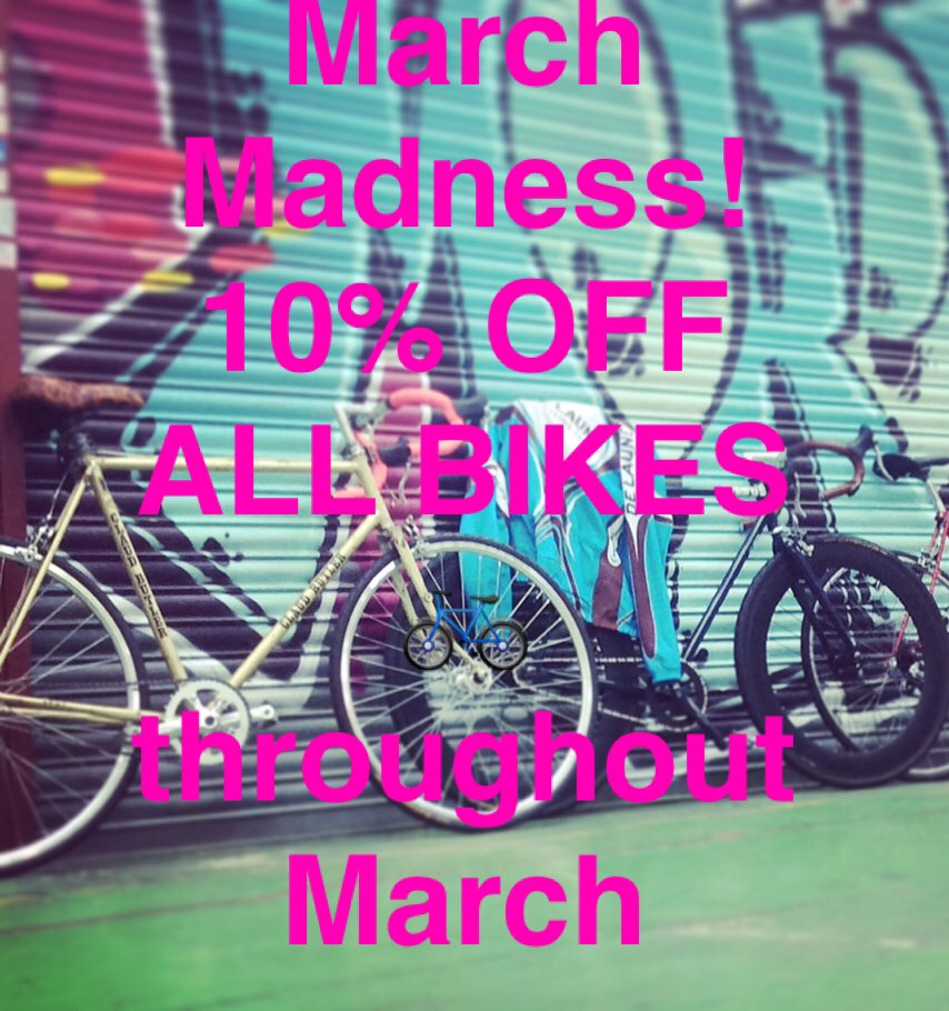 PedalBackBikes's tweet photo. Spring is here get a bargain, get spinning, get fit &amp; get a fully serviced vintage bike 👍🏻#Tooting #cycling #bikes #bicyclecafe #weekend https://t.co/ZT7SqMoW8j
