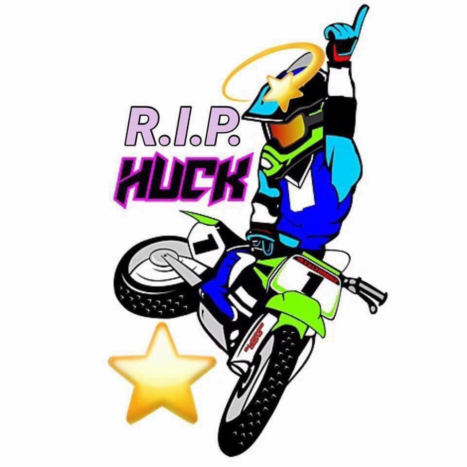 MalBTMX's tweet photo. Sad loss to the world, never mind motocross, a true gentleman, great competitor and true example to our sport #RIPHuck https://t.co/rBUSVuysfO