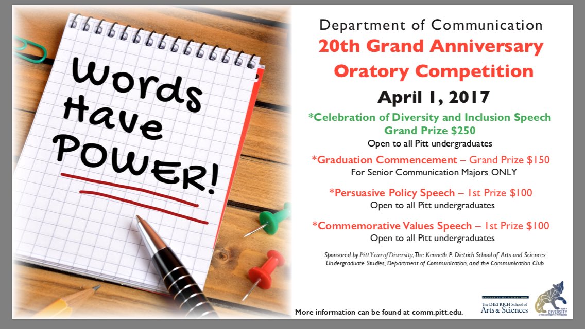 PittCommClub's tweet image. 