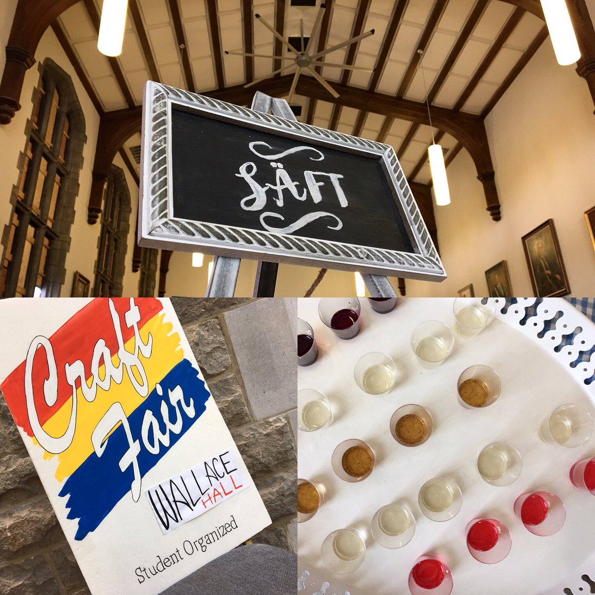 drink_saft's tweet photo. Stop by today to Wallace hall for the Craft Fair at @queensu between 10-4. #ygk #safting https://t.co/qRA49jCKW3
