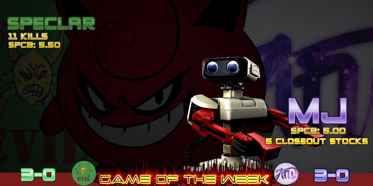 Game of the Week! AFW must go through another powerhouse to keep a spotless record. Can they overcome EVIL and THE KING? (error fixed o/)