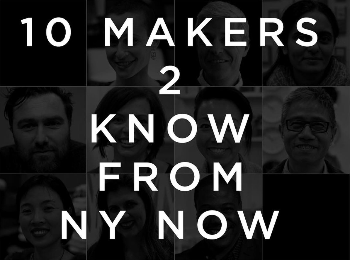 makersfinders's tweet photo. Our @nynowmarket 10 Makers2know listicle is live! Hit link in our bio to read about about them! ๐ ๐๐ค #makersfinders #maker2know https://t.co/CrNxcQWtUJ