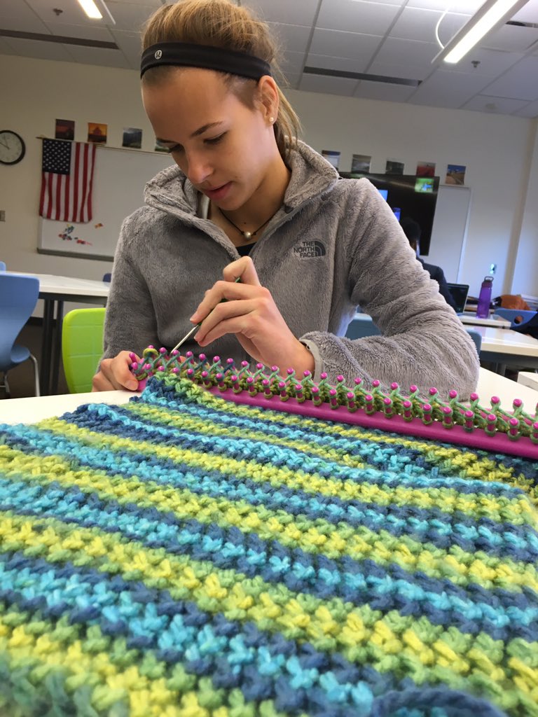 jenglishtchr's tweet photo. Loom knitting for #mviproject #mvps https://t.co/A4lY8GZWYj