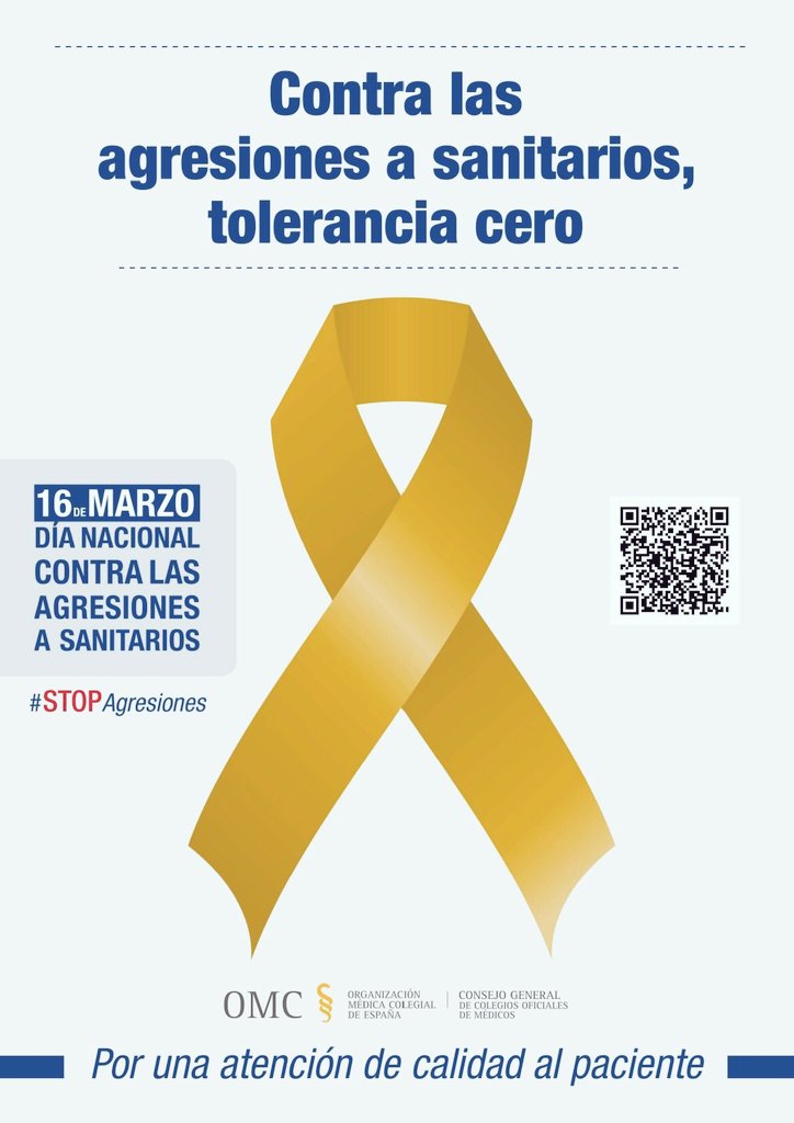 Haciendagob's tweet photo. Día nacional  contra las agresiones a sanitarios. #StopAgresiones @OMC_Espana https://t.co/eYgTb0gZ8R