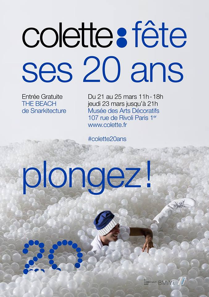 Are you ready to celebrate colette's birthday ? <a href="/BMWi/">BMW i</a> #colette #coletteparis #bmwi3colette en.colette.fr/events/20-ans/