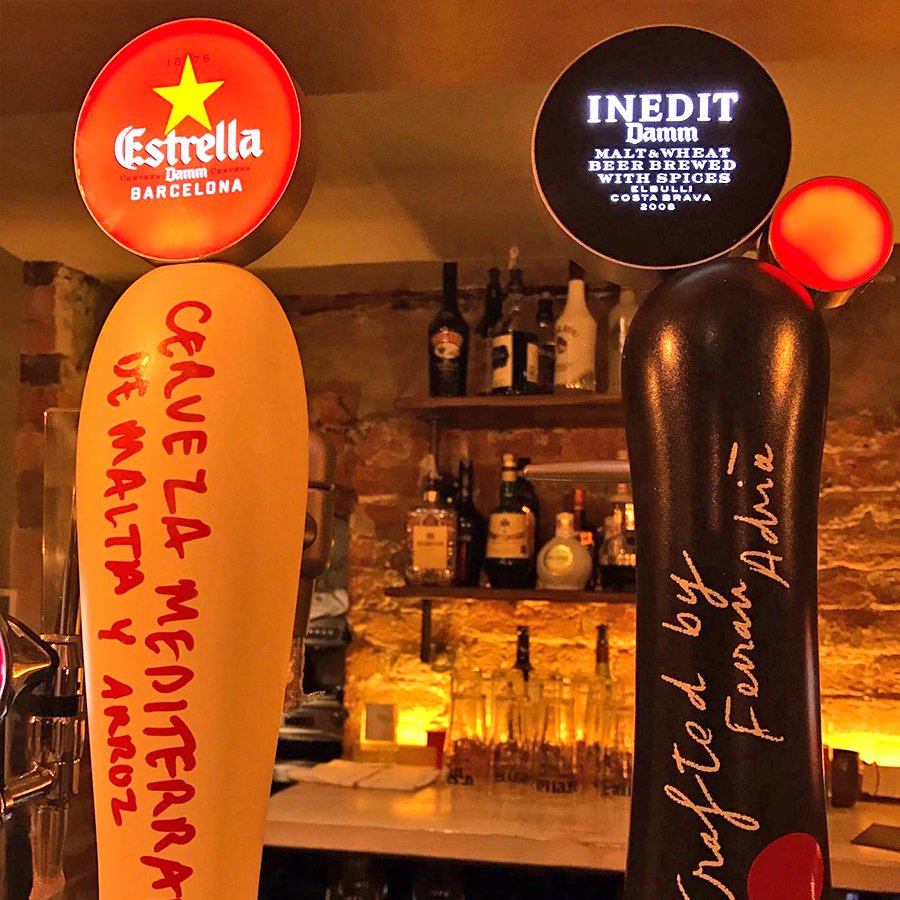 Attention #Nottingham - we have a new beer on draft! Damm Inedit is a ground-breaking beer developed  with the famous chef Ferran Adria 🍻