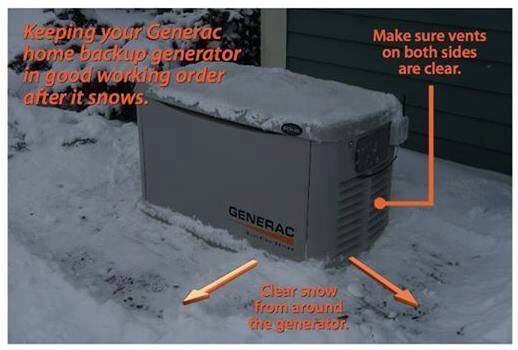 After the snow storm, here's what to do with your #generator!