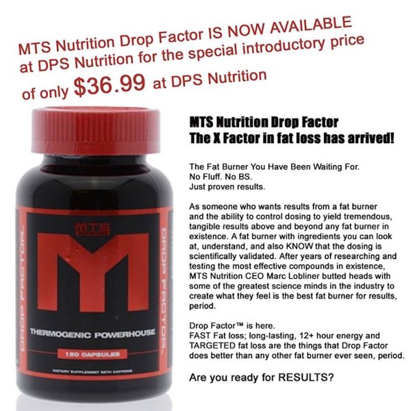DpsNutrition's tweet photo. Add coupon DPS10 and get another 15% off @MarcLobliner 's @MTSNutrition #DropFactor at DPS Nutrition. #MTSNutrition https://t.co/zIqhXLgthX https://t.co/j13uQMNGCB