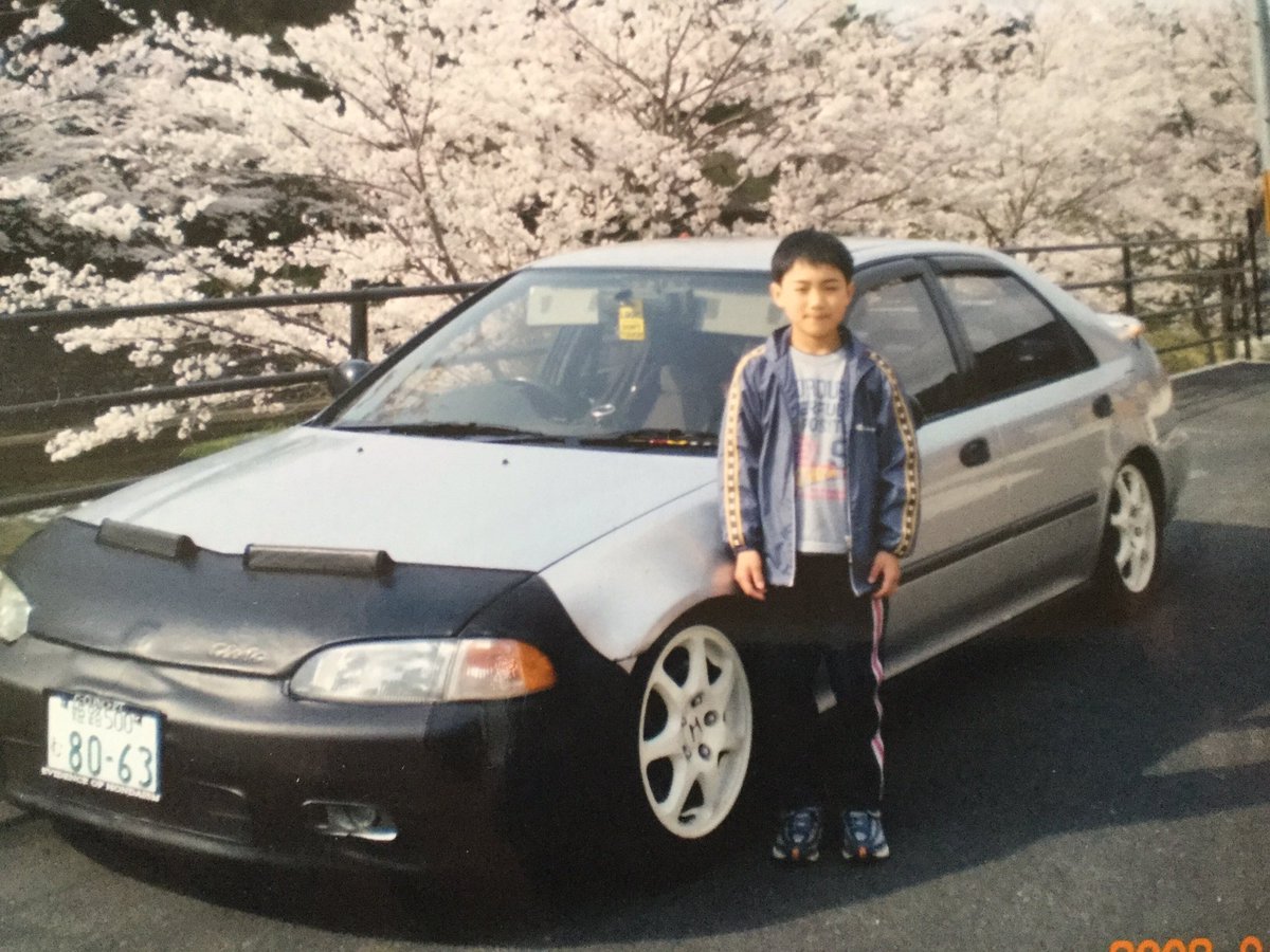 Skool_eg8's tweet photo. 我が家の歴代愛車 https://t.co/HdrvQZtdy0