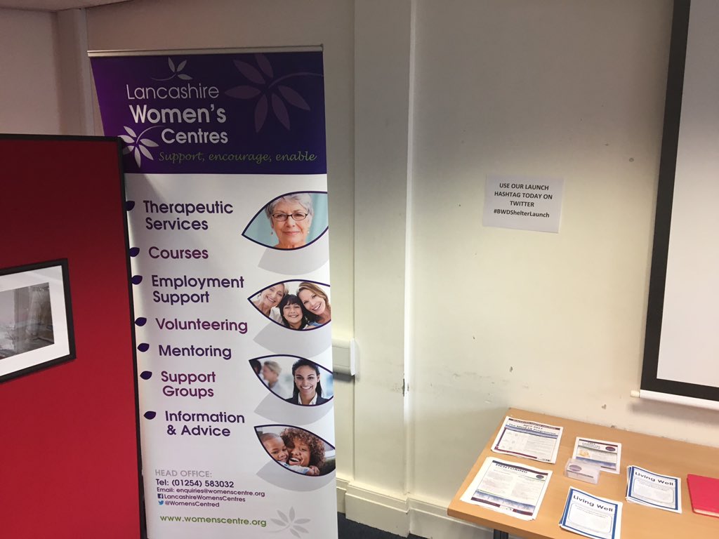 1973mandyMandy's tweet photo. @Shelter @WomensCentred LWC working in partnership 50 years and launch of advice service #BWDShelterlaunch #blackburnlibrary #blackburn https://t.co/O1btDw3TCZ