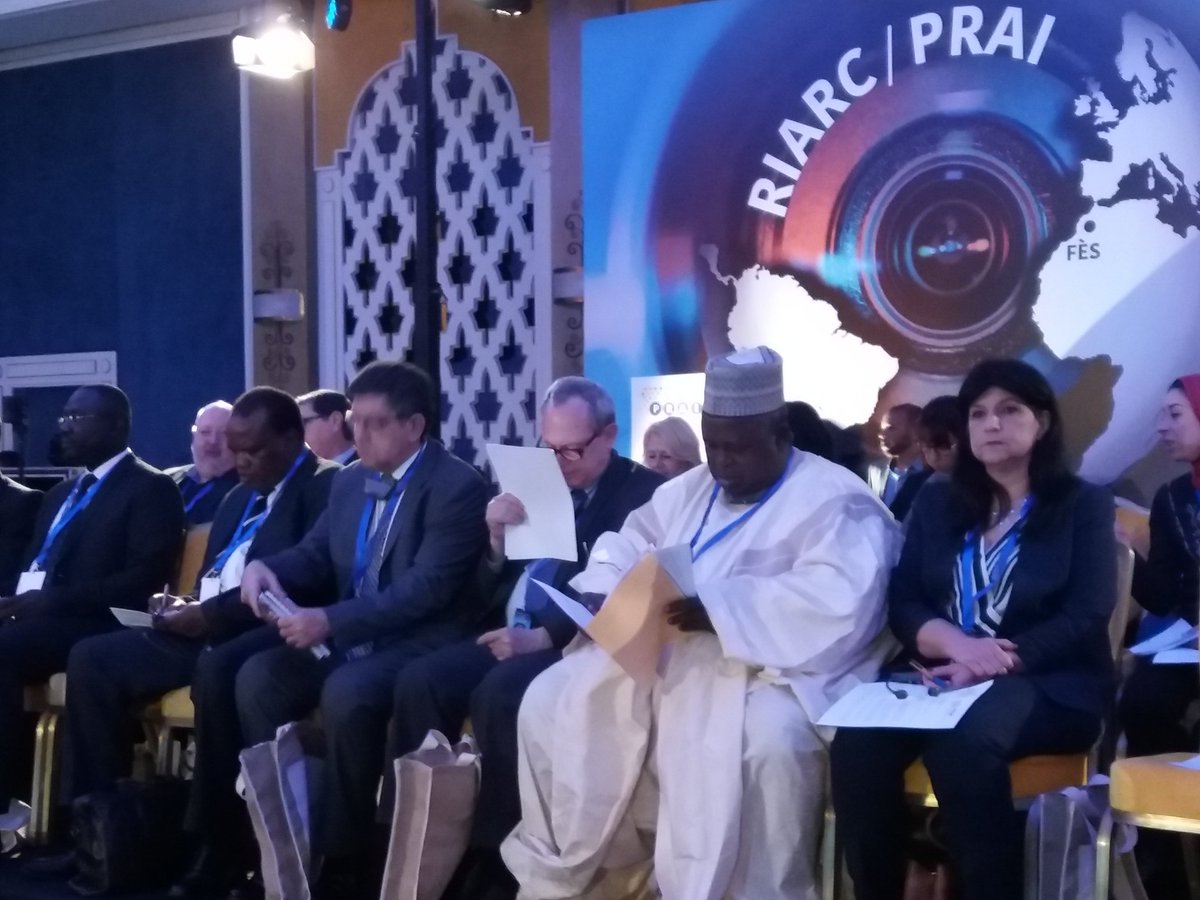 mohaleghtas's tweet photo. 1er sommet des #regulateurs de l#audiovisuel africains et ibero-americains aujourd'hui à Fès.  #radiosassociatives au programme #haca https://t.co/30KkXUu5bJ