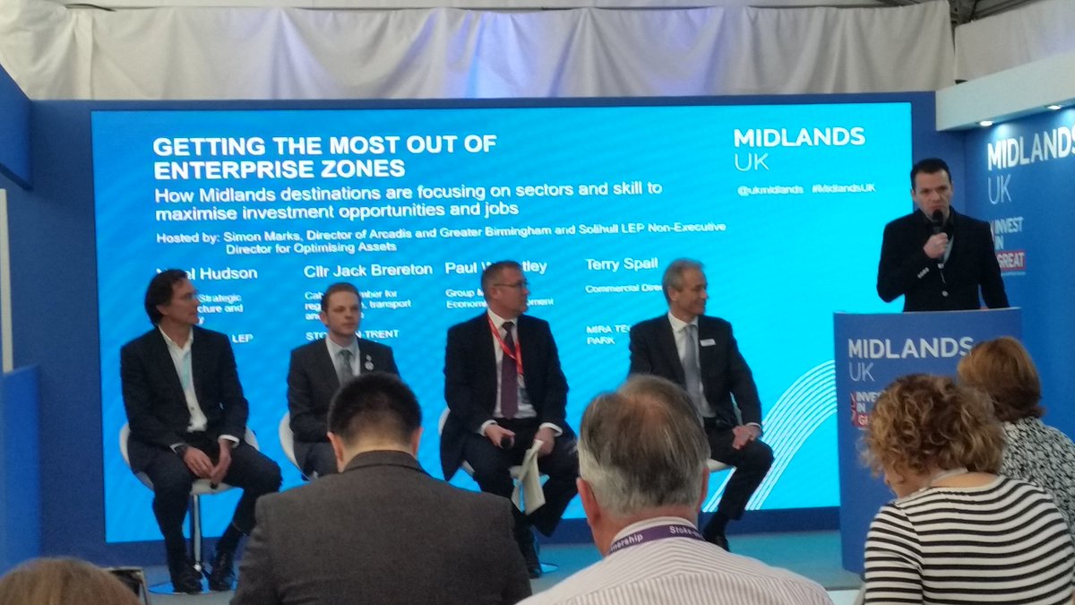 Great talk on EZ's in the <a href="/UKMidlands/">Midlands UK MIPIM</a> Pavilion right now @Mira_TechPark <a href="/LLEPnews/">LLEP</a> #EZLeics #MidlandsUK <a href="/EntZonesGov/">Enterprise Zones</a>