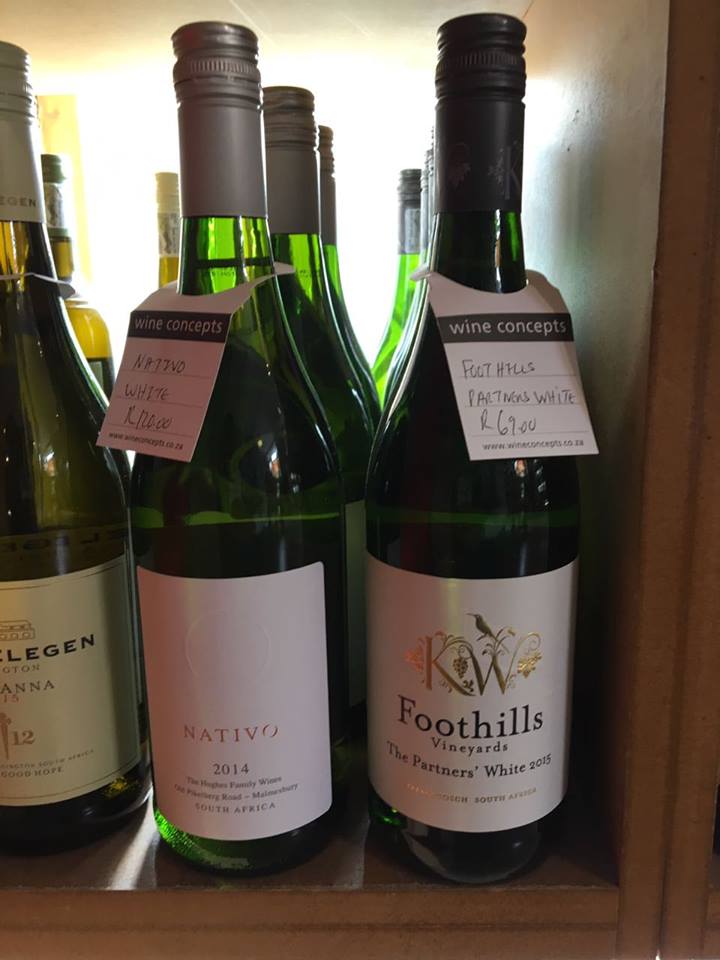 KleinWelmoed's tweet photo. If you're in Newlands, make your way to @wineconceptsSA for our #FoothillsVineyards Sauvignon Blanc &amp; The Partners' White! https://t.co/79cGUwr6na