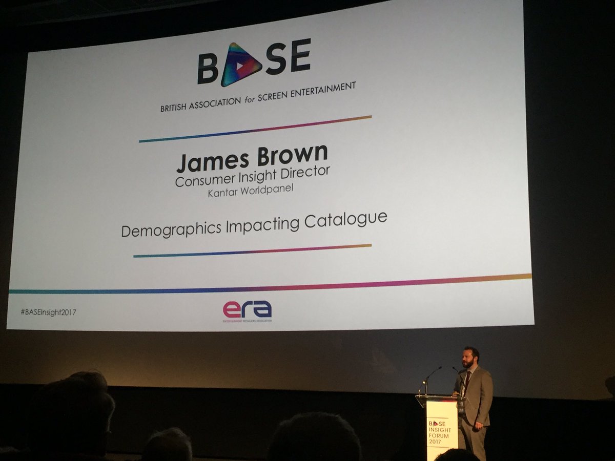 BASE_org's tweet photo. Next up, demographics impacting the catalogue market from James Brown @KWP_UK #BASEInsight2017 https://t.co/gnK8Qn6eKS