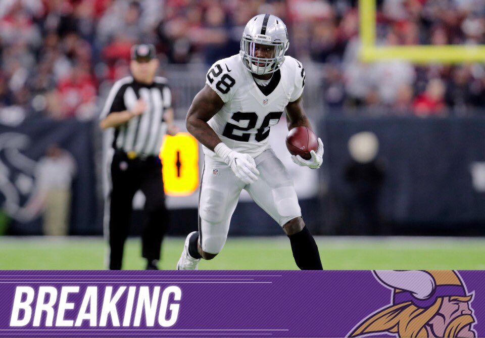 uSTADIUM's tweet photo. ICYMI overnight: Latavius Murray is signing with the #Vikings. The AP replacement. https://t.co/tPFwJIMDzy