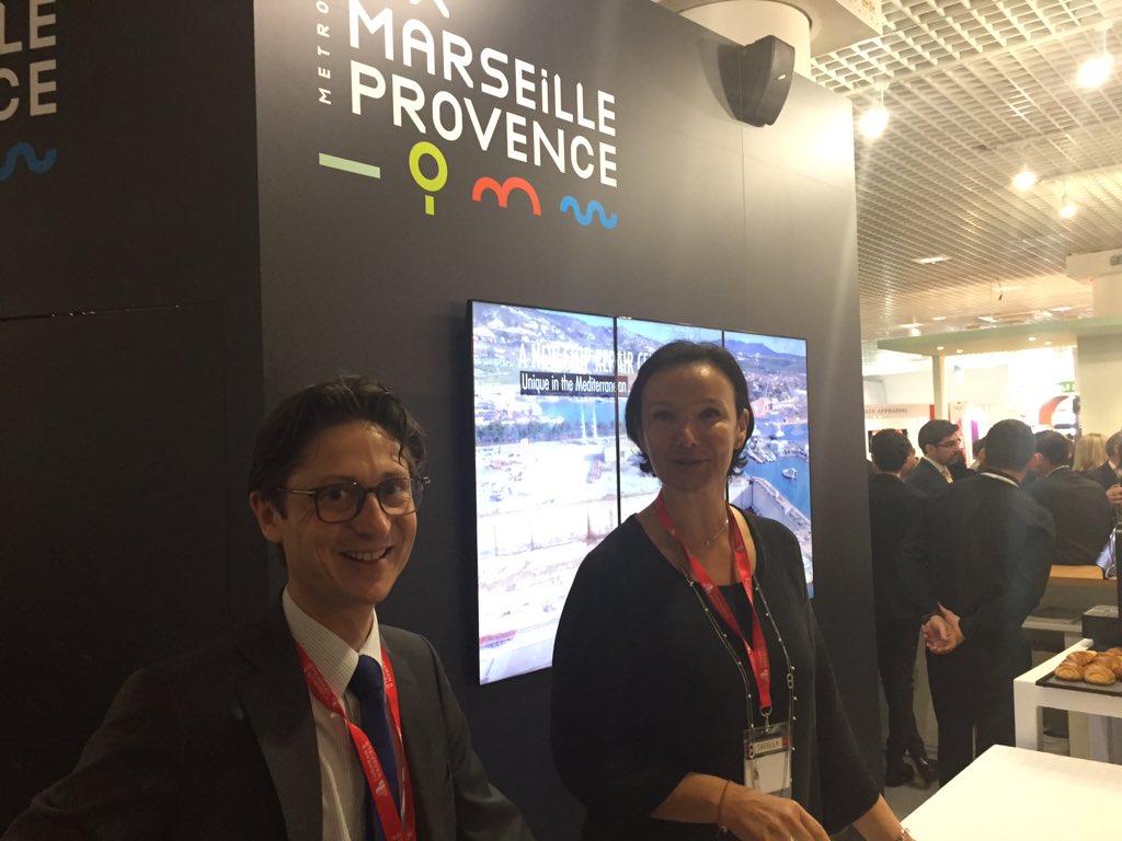 Gometmedia's tweet photo. [Direct] La Métropole #Aix #Marseille #Provence vient draguer les investisseurs au @MIPIMWorld à #Cannes. @MartineVassal en stand-up Go ! https://t.co/ZfiKoBKACQ
