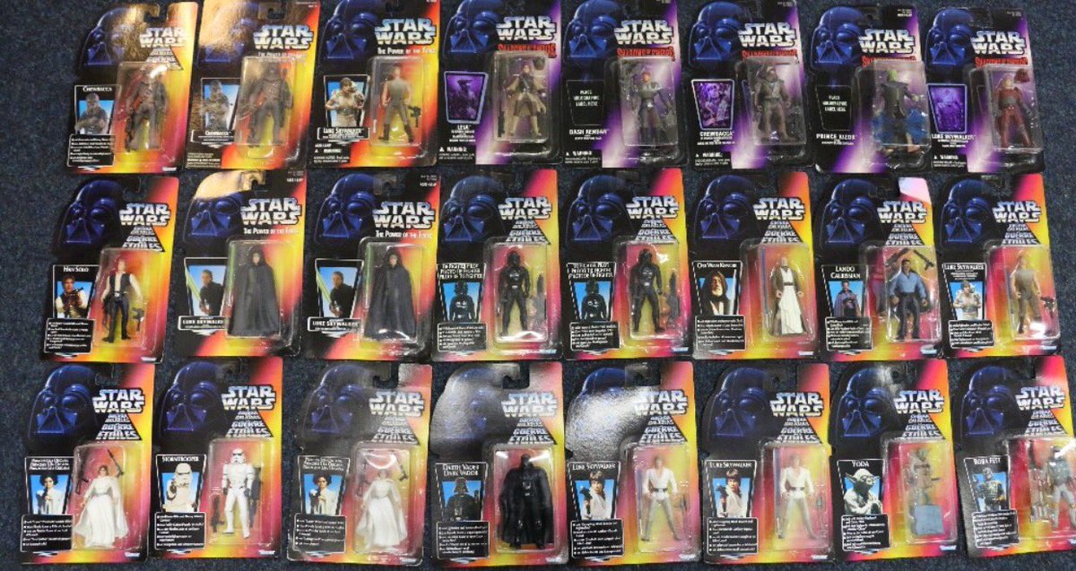 UKModels_Toys's tweet photo. Four great lots of assorted Star Wars figures in auction today @ThomsonRoddick #StarWars #auction https://t.co/iVMd8uTG4N