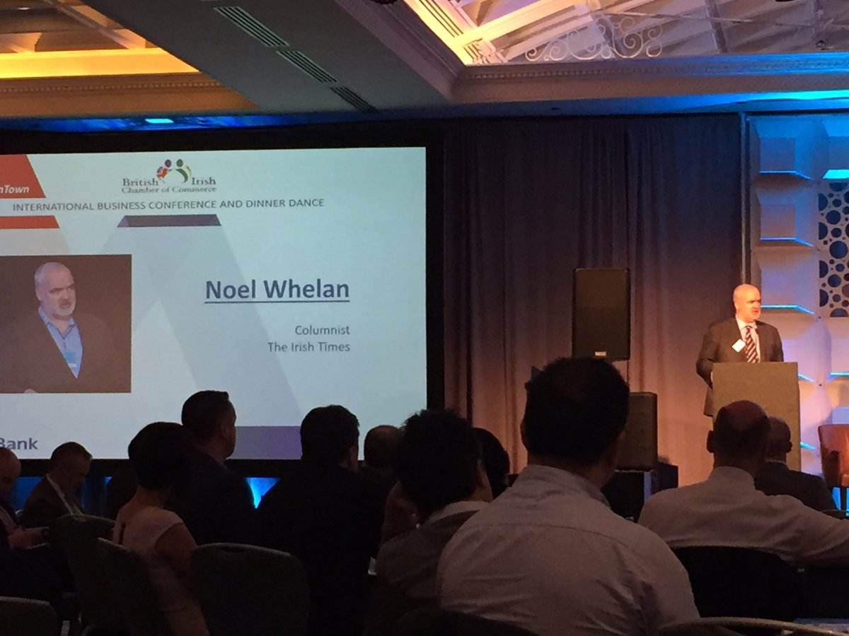 chrischapmanve's tweet photo. @noelwhelan straight talk on the challenge ahead. @BrIreCham #gameintown #brexit @VeInteractive https://t.co/kHSHdK1M2X