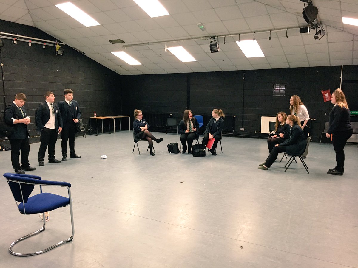 <a href="/SpringwestA/">Springwest Academy 💙</a> <a href="/dramaspringwest/">SWA Drama Dept</a> outstanding performance from Yr10 GCSE Drama group! Literally speechless 😶 - what a morning!