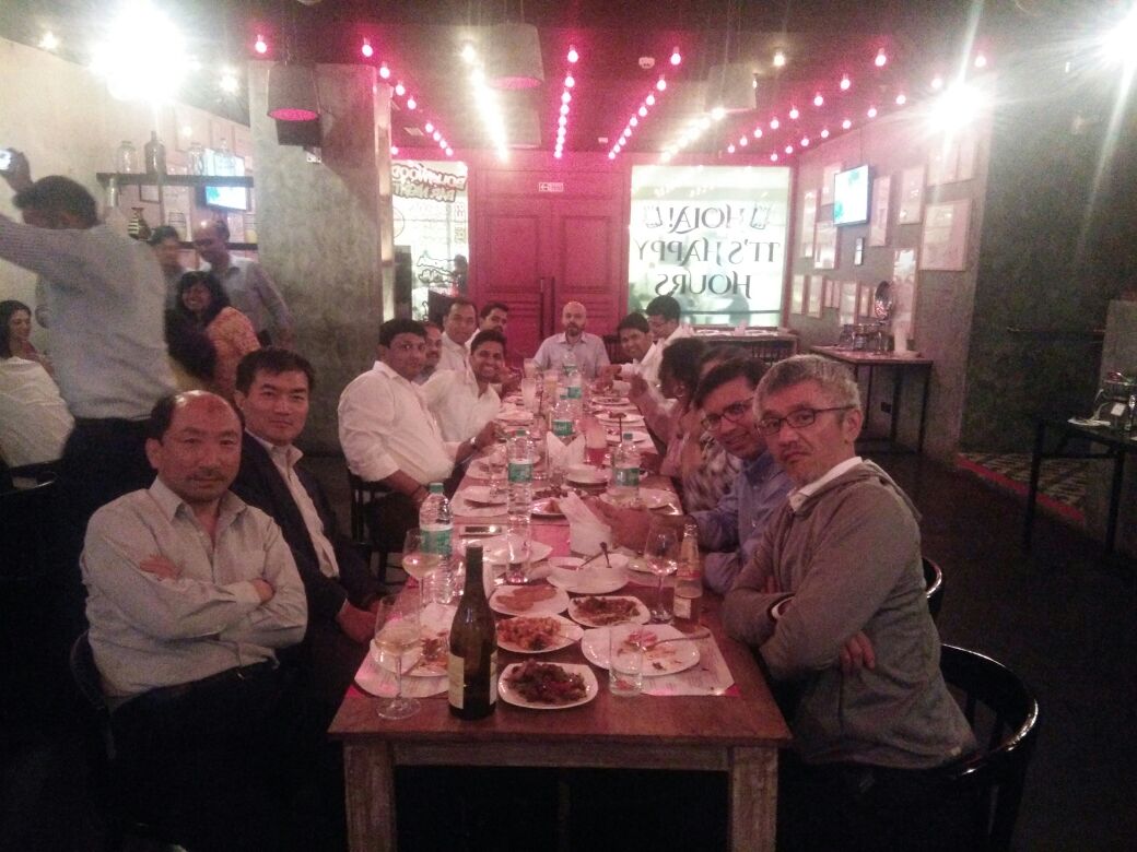 SabrosaCafe's tweet photo. IIPL-MMB team......Some moments we captured during the dinner party.
Hope you all had a good time @SabrosaCafe https://t.co/W8xpcZmg0P