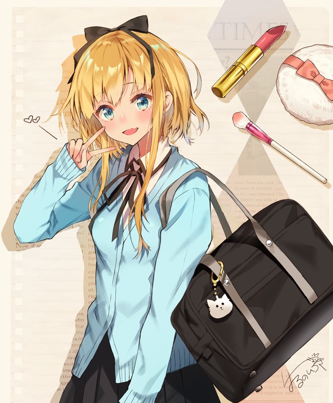「おめかしJK
✨?V(..◜ᴗ◝..)?✨ 」|はるのいぶき💫のイラスト